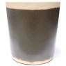 BPS Black Brown Stoneware Brush On Glaze