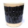 Badger Island Black Porcelain Glaze Powder BP43P