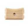 Box Wood Rib Flat Concave With Notches